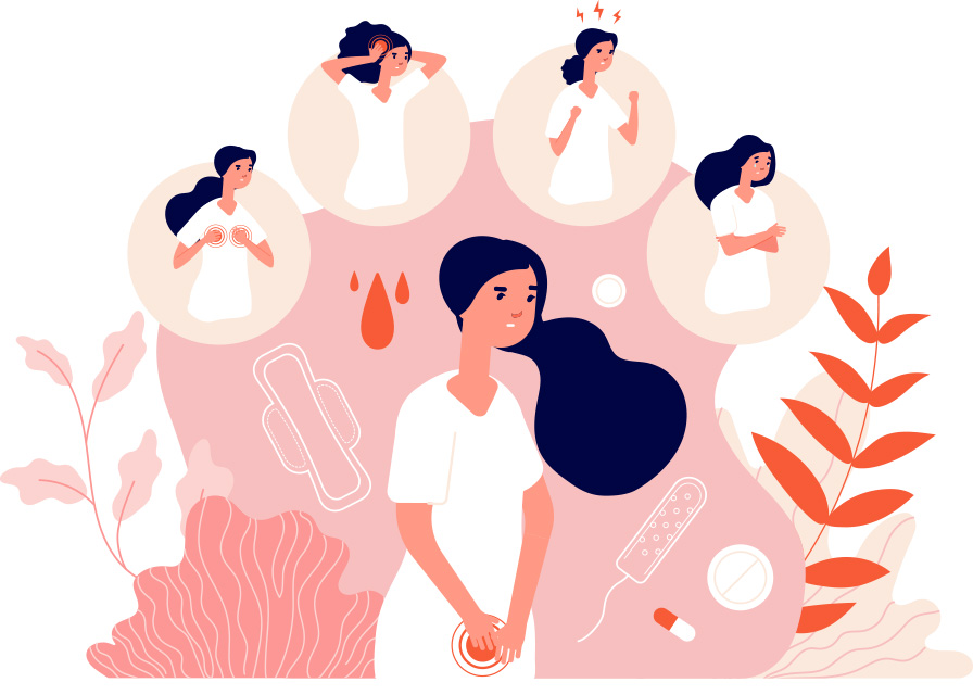 PMSの原因は何ですか?